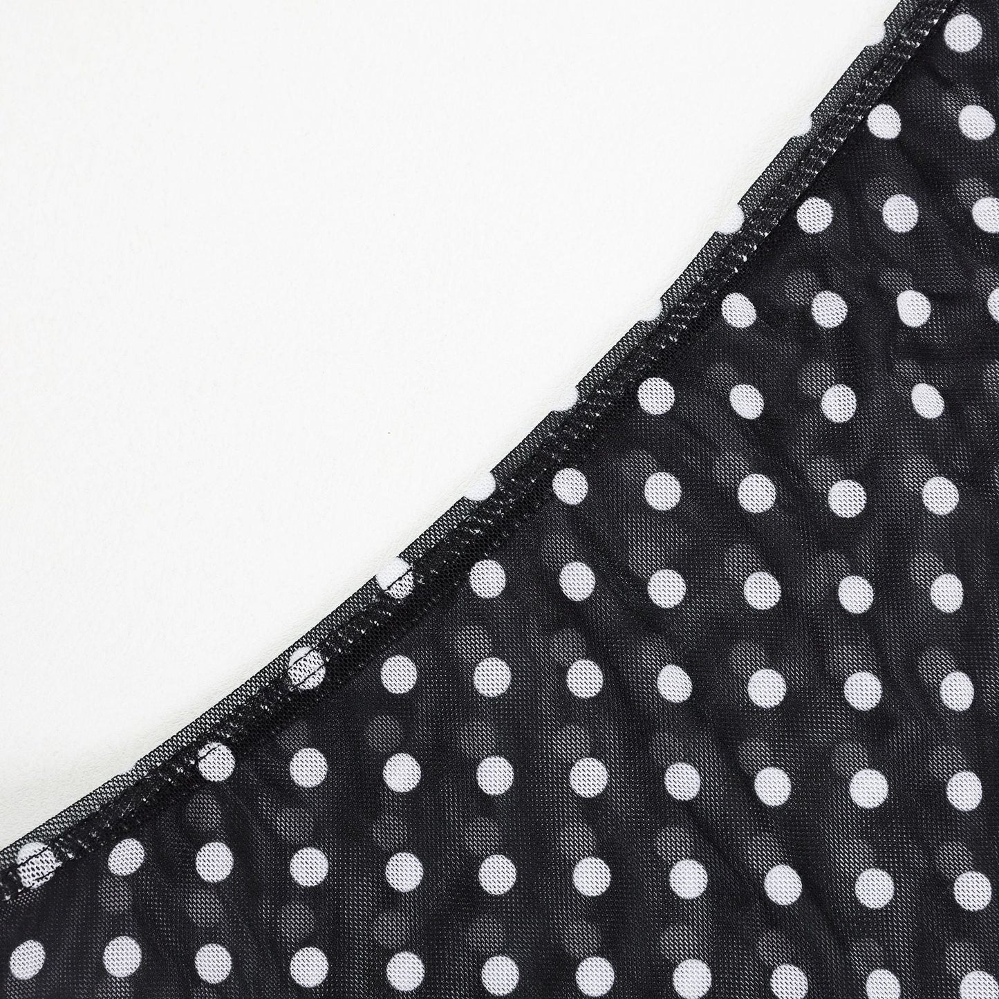 Polka Dot Strapless Bikini Maxi Cover