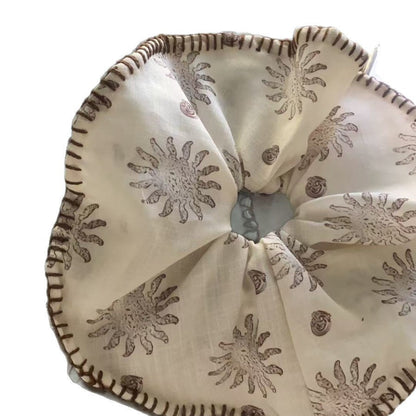 Bohemian Sun Print Elastic Hair Tie