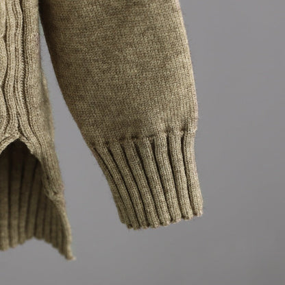 2+ V-Neck Side Split Knit Sets