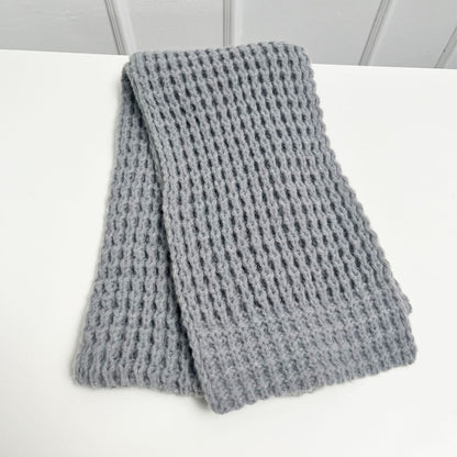 Solid Color Simple Soft Knit Scarve