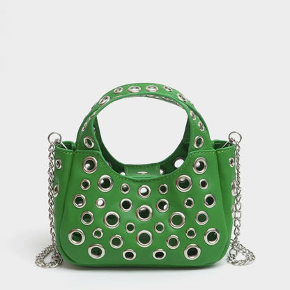 Vintage Hollow Out Mini Shoulder Bag