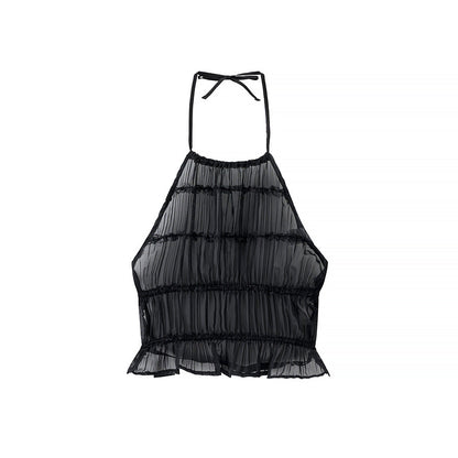 Sexy Ruched Cami Top and Skirt Sets