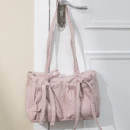 Bow Knot Sweet Casual Simple Shoulder Bag