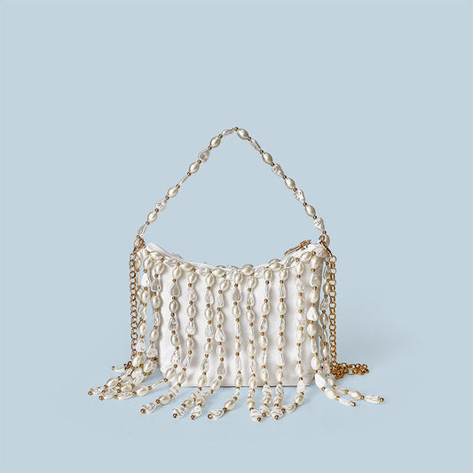 Irregular Pearl Party Shoulder Bag
