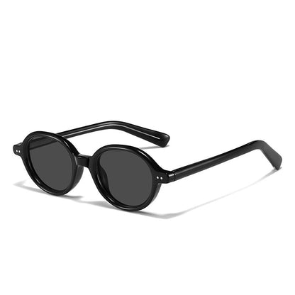 Classic Retro Oval Frame Sunglasses
