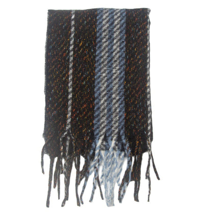 Striped Contrast Color Scarves