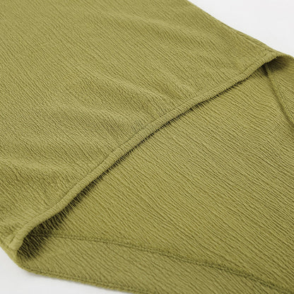 Casual Halter Backless Top and Pants Sets