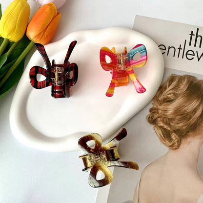 Colorful Bow Knot Cute Sweet Hair Claws