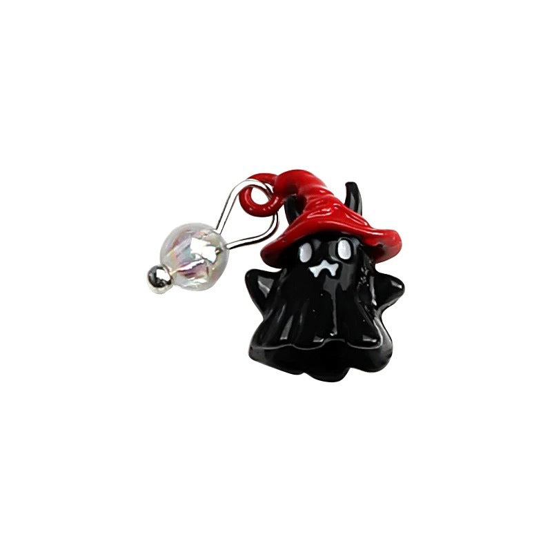 Cute Halloween Mini Ghost Stud Earrings