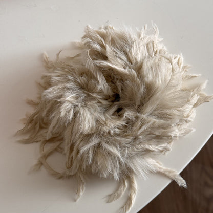 Soft Long Fuzzy Fluffy Fur Hair Tie
