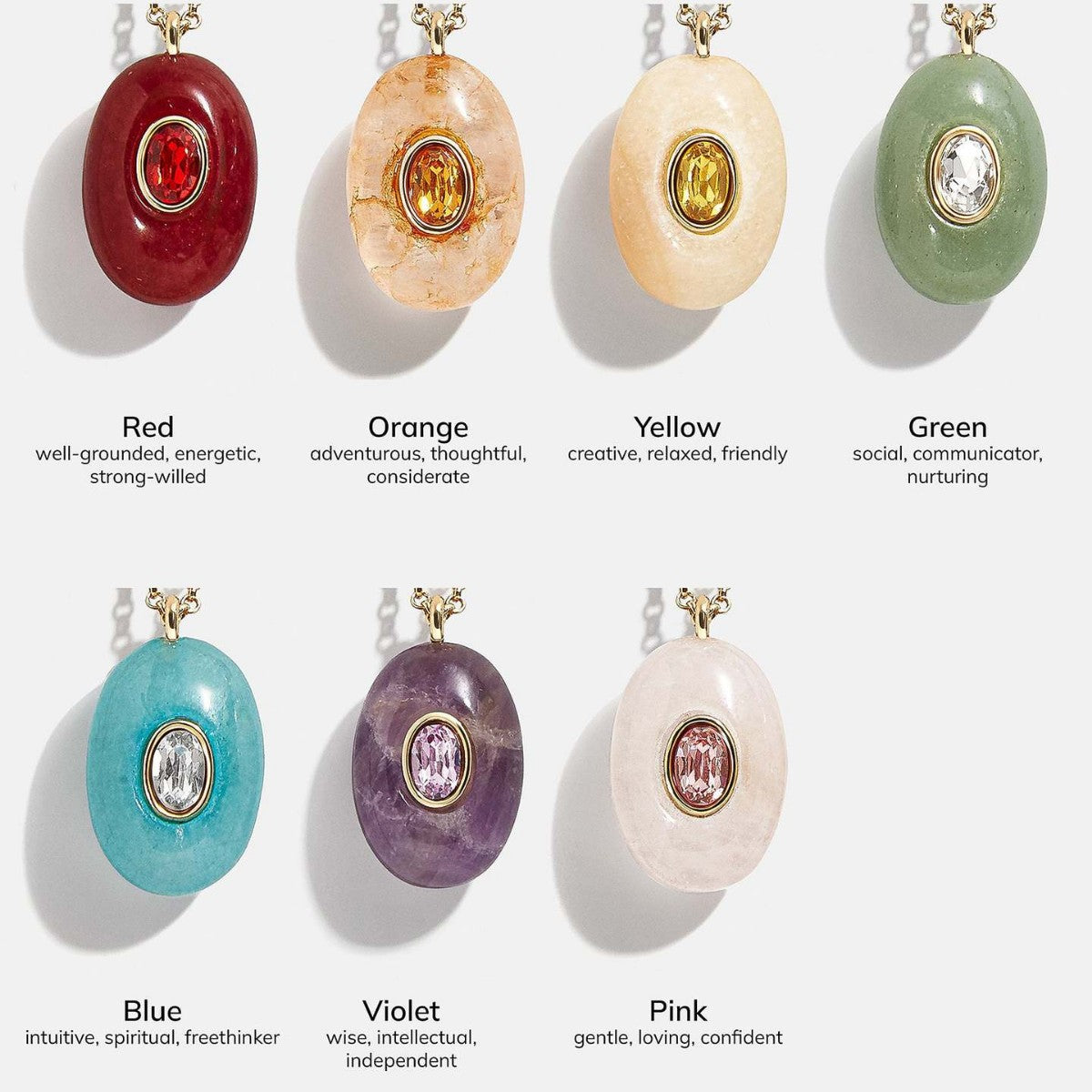 Trendy Rhinestone Waterdrop Pendant Chain Necklace