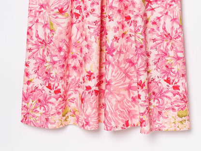 Casual Floral Print Spaghetti Strap Maxi Dress