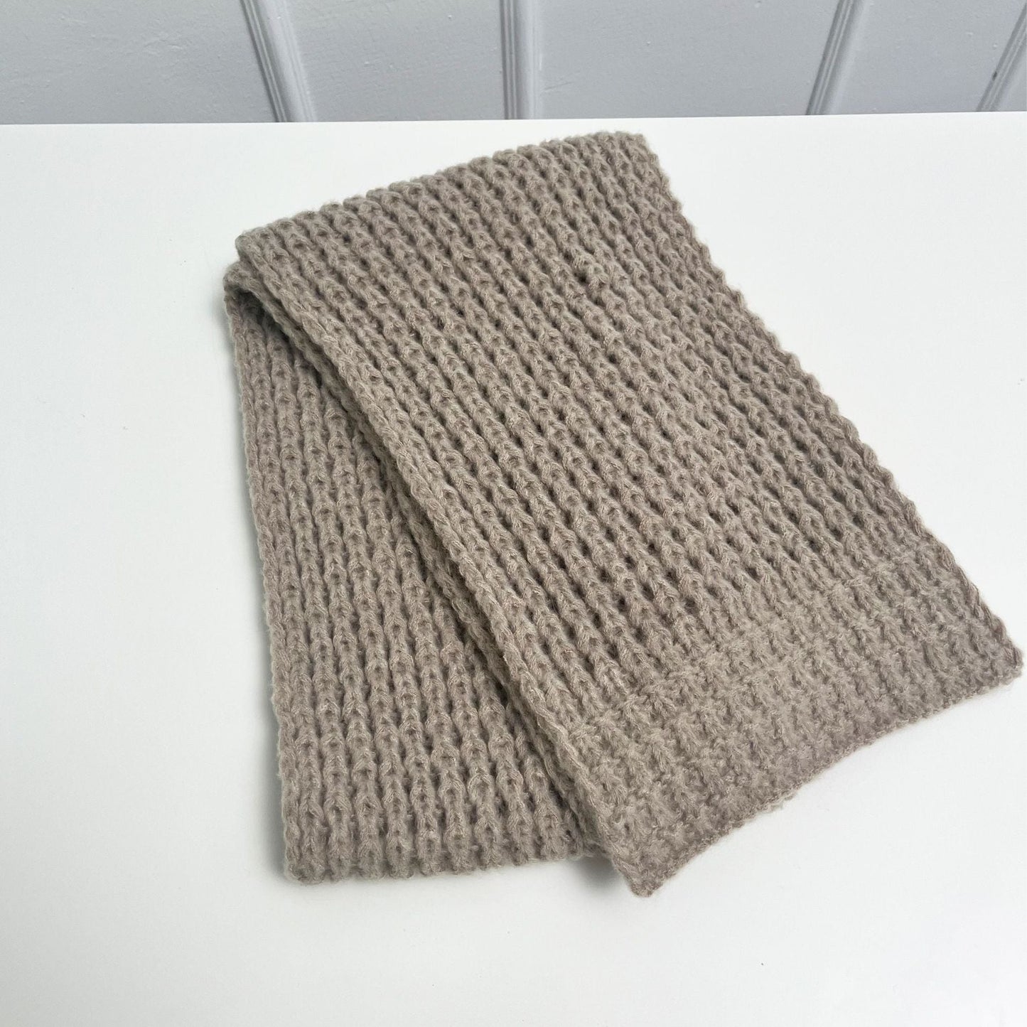 Solid Color Long Shawl Knit Soft Scarf