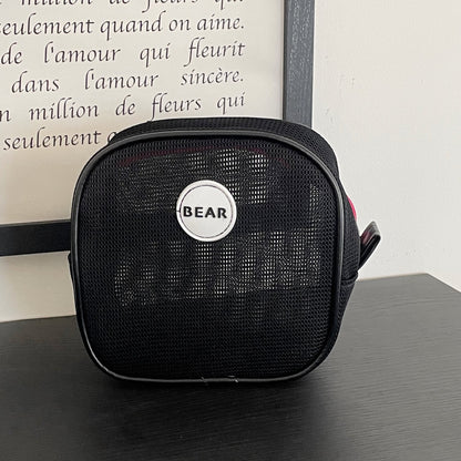 Square Solid Color Mini Make Up Bags