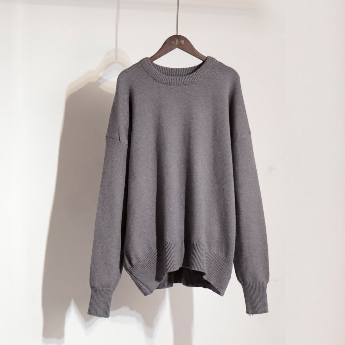 Solid Color Loose Casual Sweater
