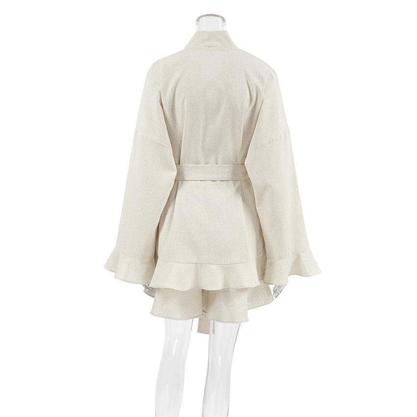 Flounce Simple Loose Homewear Sets