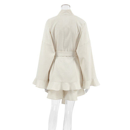 Flounce Simple Loose Homewear Sets