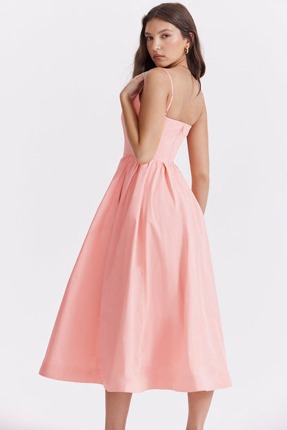 Sexy Slim A Line Spaghetti Dress