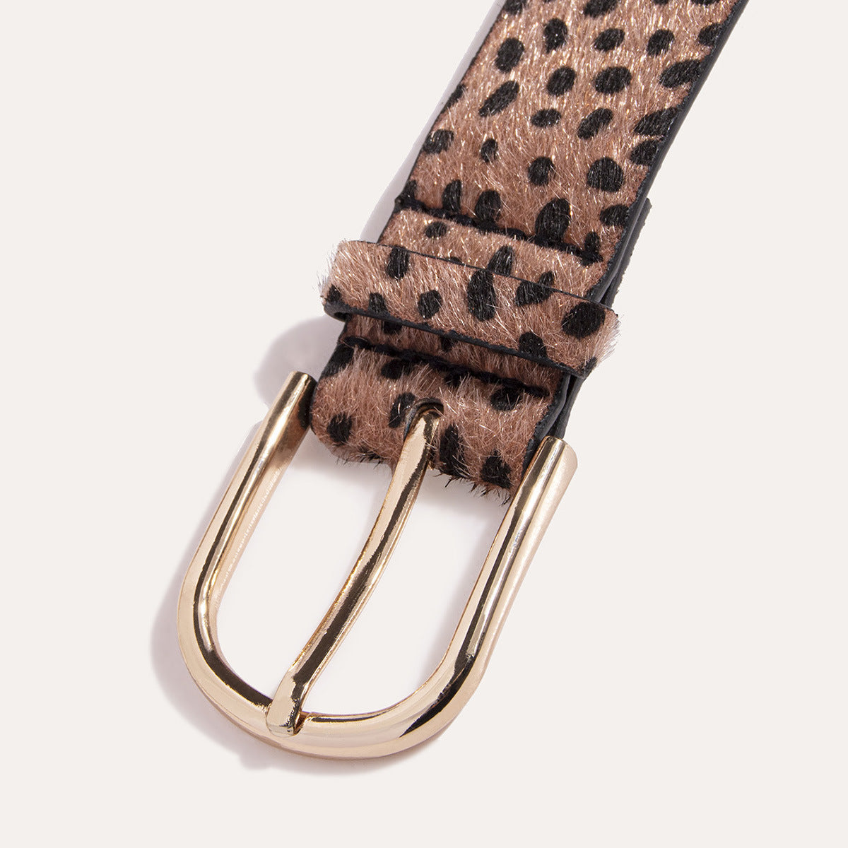 Leopard Print Punk Vintage Belt