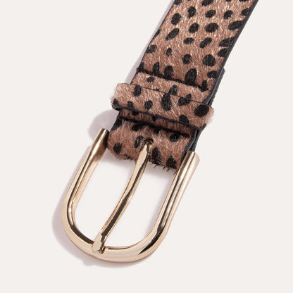 Leopard Print Punk Vintage Belt