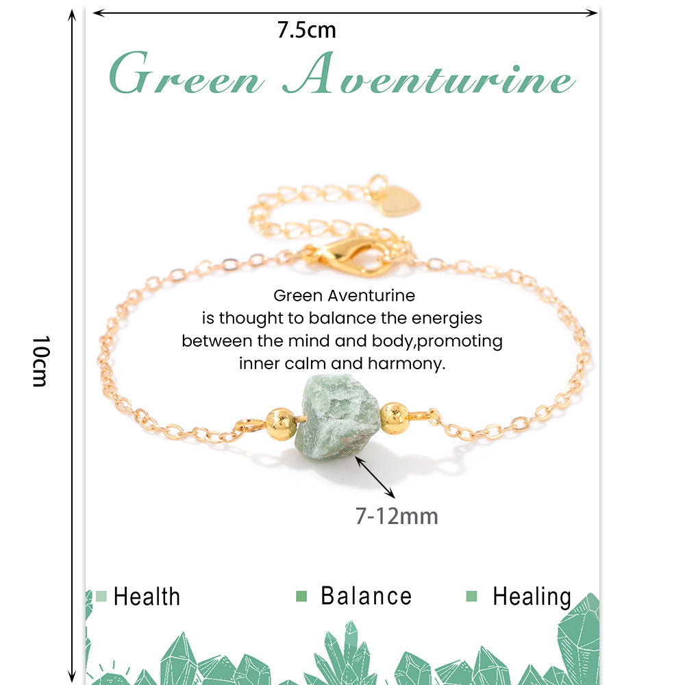 Elegant Irregular Stone Simple Beaded Bracelets