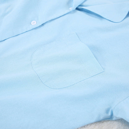 Flounce Loose Solid Color Homewear Sets