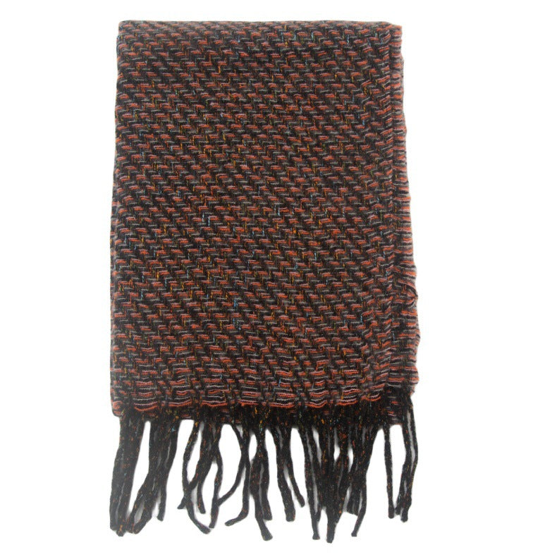 Vintage Tassle Simple Scarves