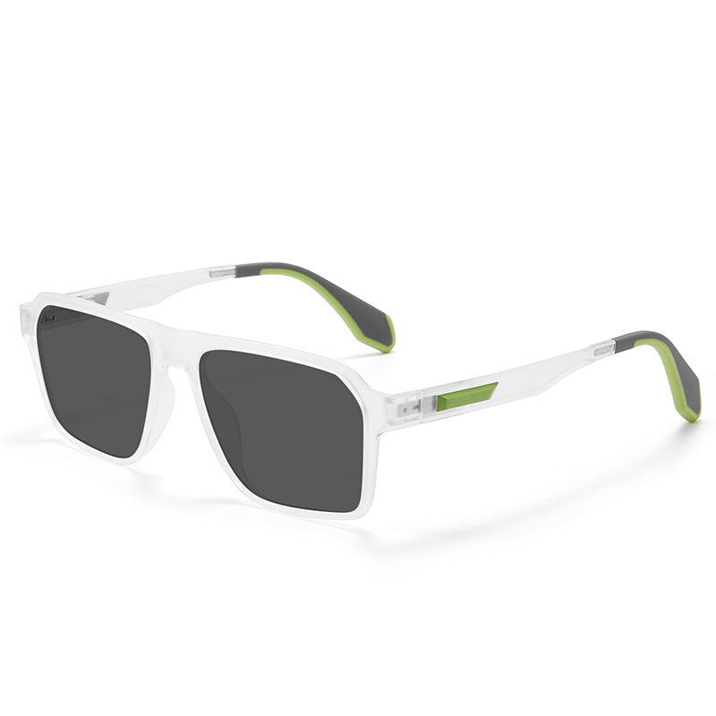 Classic Color Block Punk Sunglasses