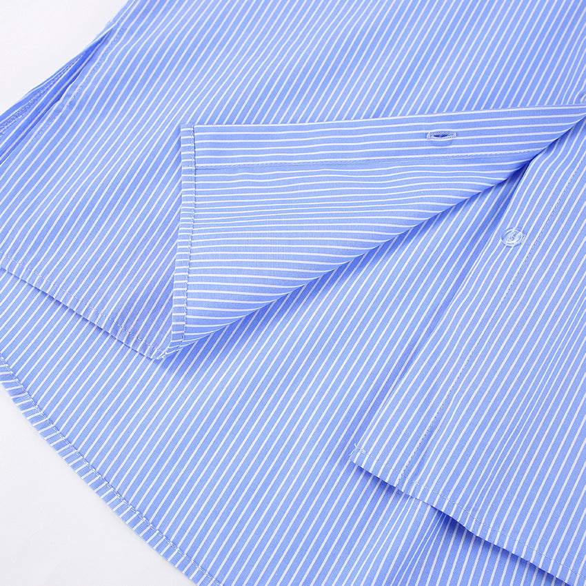 Trendy Striped Tops and Pants Sets