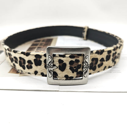 Leopard Zebra Punk Simple Belt
