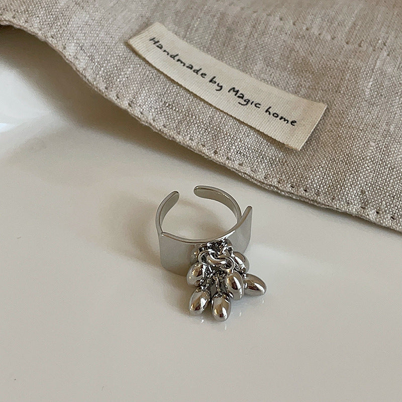 Chunky Exaggerated Silver Statement Rings