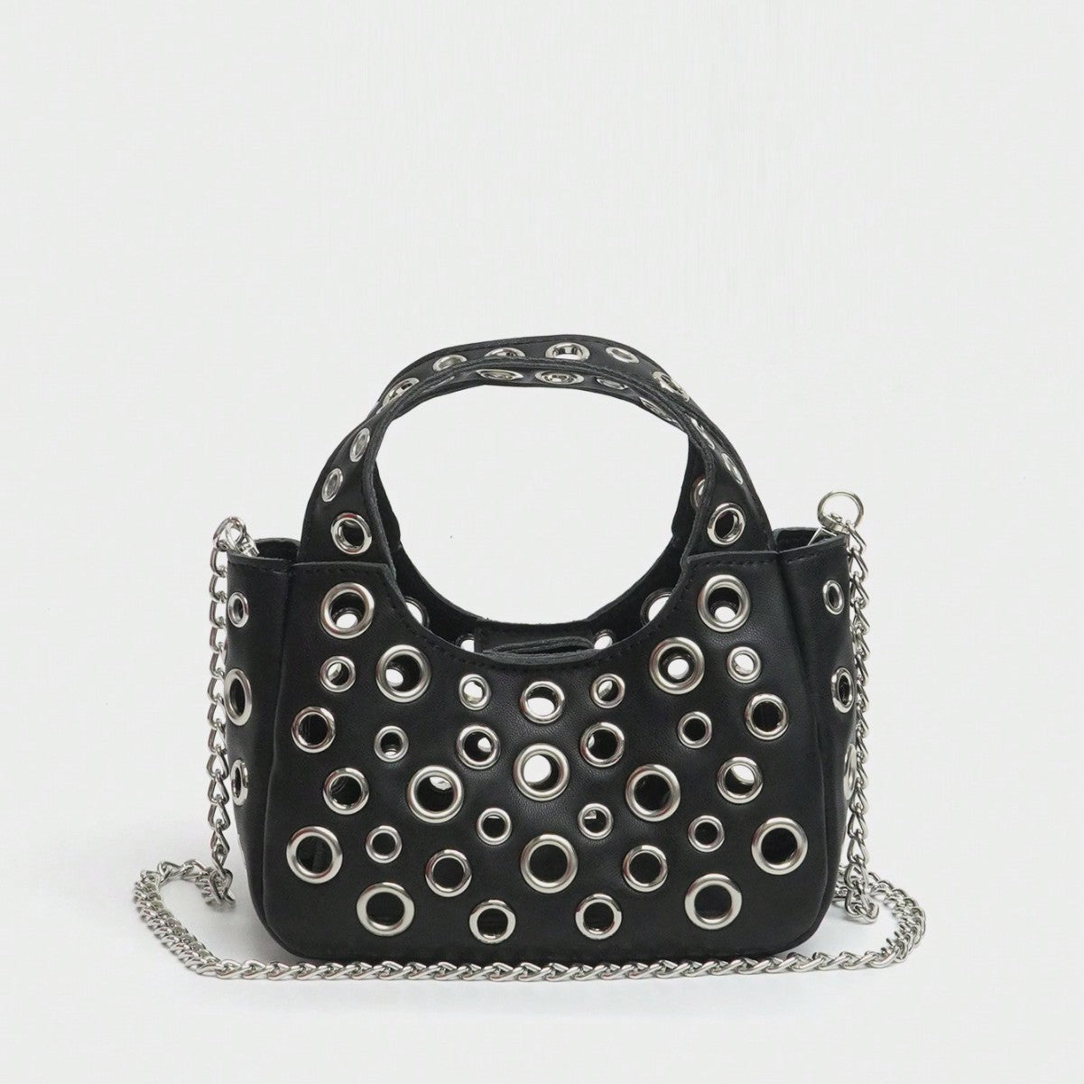Vintage Hollow Out Mini Shoulder Bag