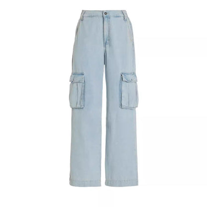 Loose High Waist Denim Jeans Wide Leg Jeans