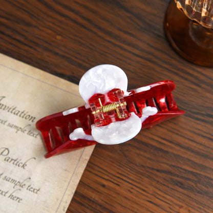 Halloween Skeleton Skull Acetate Hair Claw