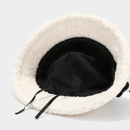 Cute Panda Sherpa Bucket Winter Hat