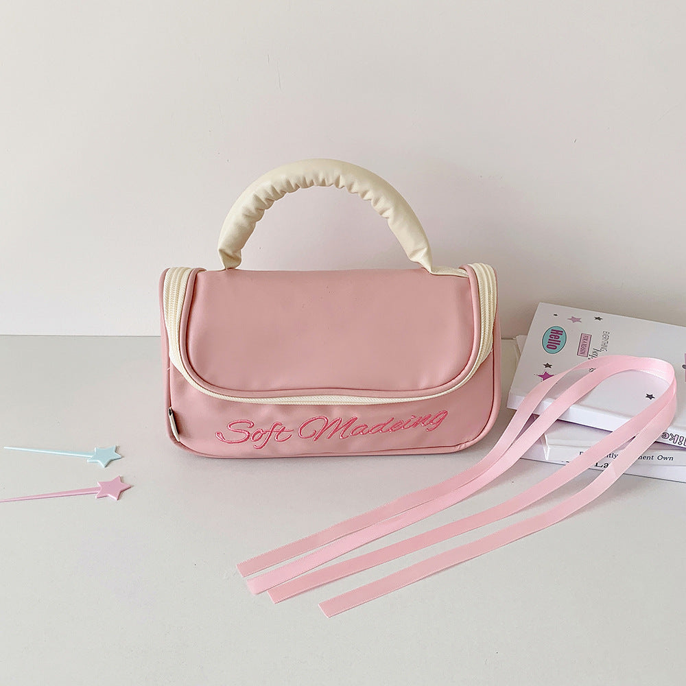 Cute Bow Knot Handheld Storage Bag