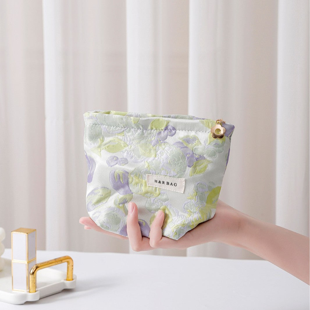 Cute Floral Portable Travel Organizer Bag