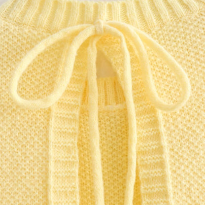 Casual Round Neck Sleeveless Backless Vest