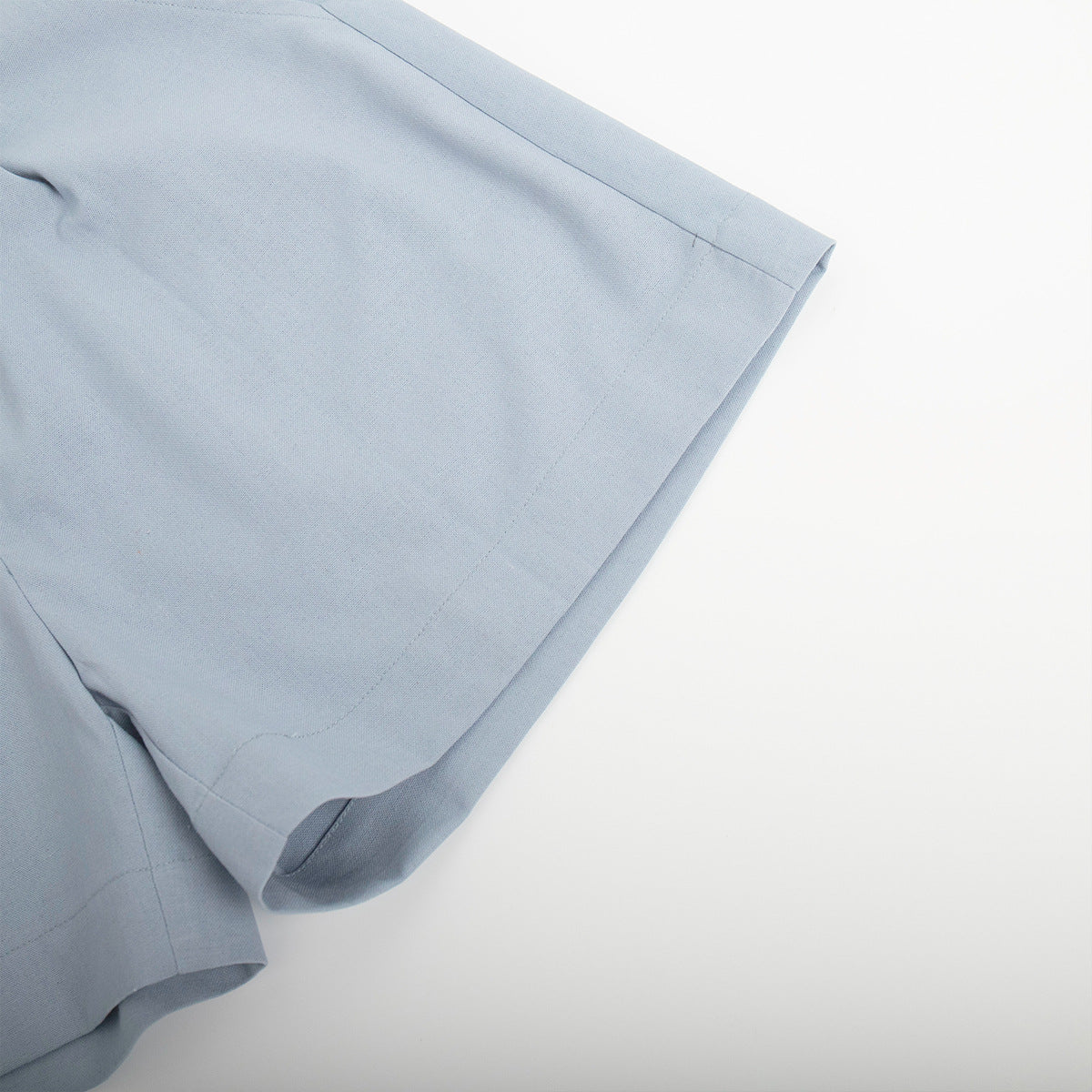 Solid Color Casual Vest and Shorts Sets