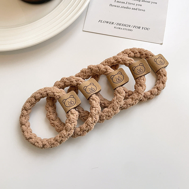 Simple High Stretchy 5PCS Hair Ties