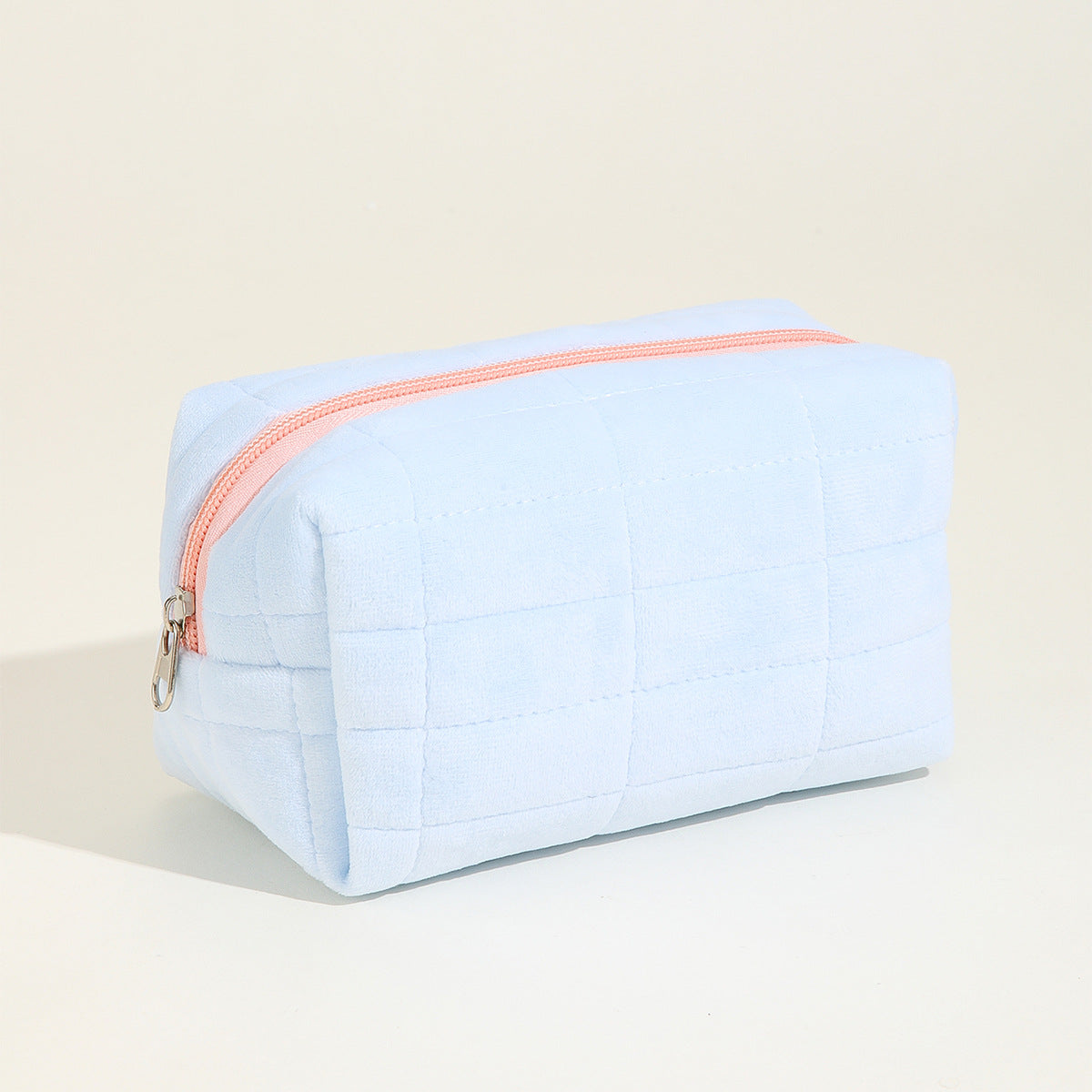 Solid Color Cute Square Make Up Bag