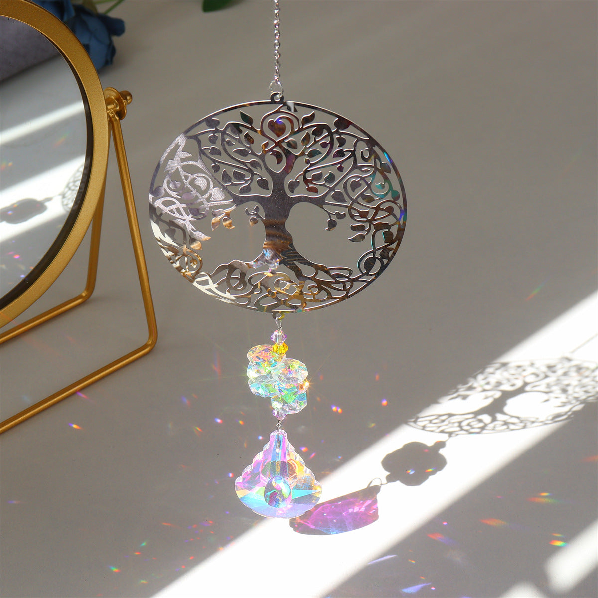 3+ Metal Animal Crystal Suncatcher Hangings