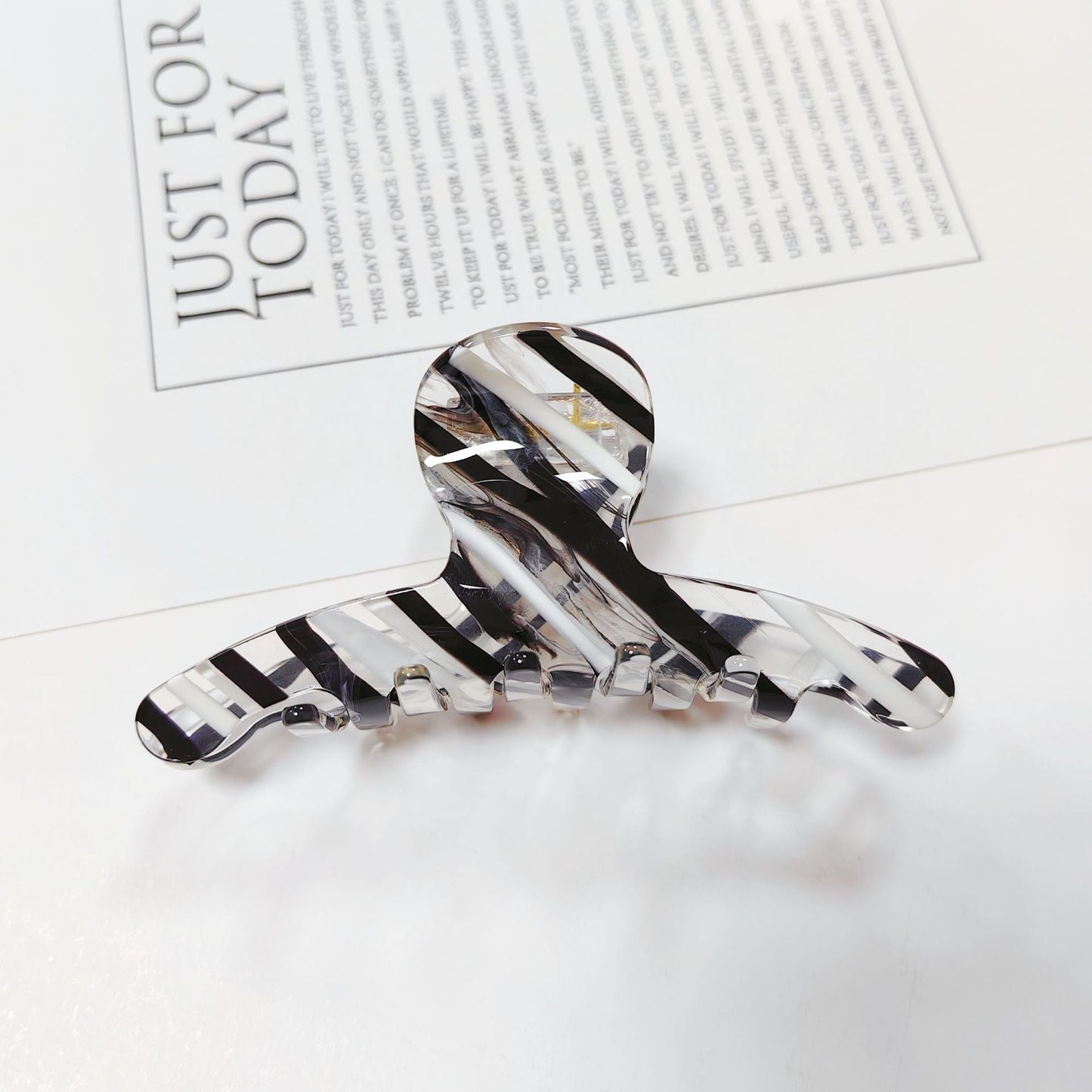 Iridescent Cute Acetate Hair Claw