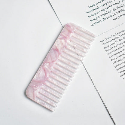 Acrylic Square Mini Portable Hair Combs
