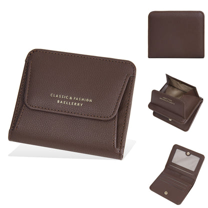Mini Solid Color Card Cases Wallets