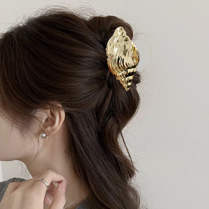 Versatile Conch Shell Hair Claw Clip