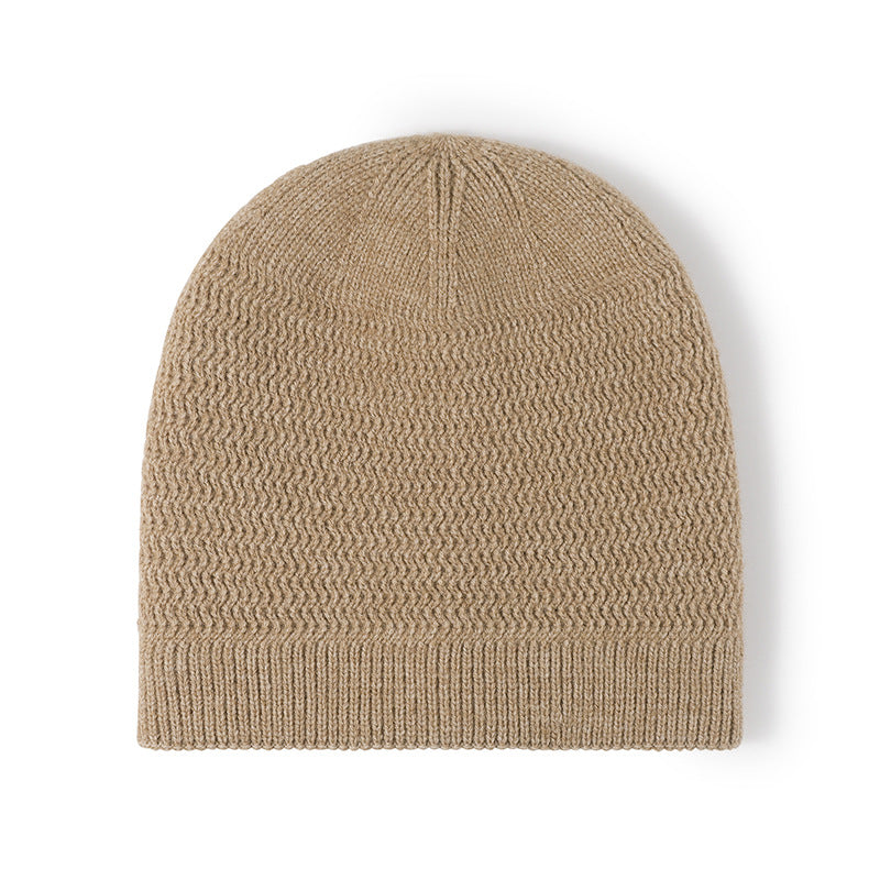 Solid Color Outdoors Thick Knit Beanie