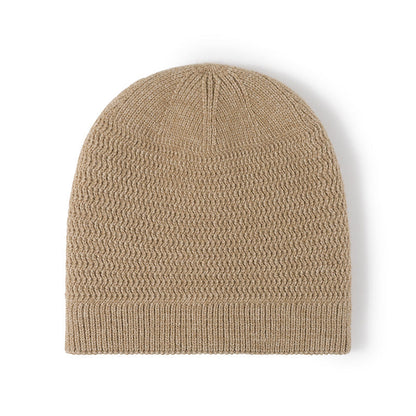 Solid Color Outdoors Thick Knit Beanie