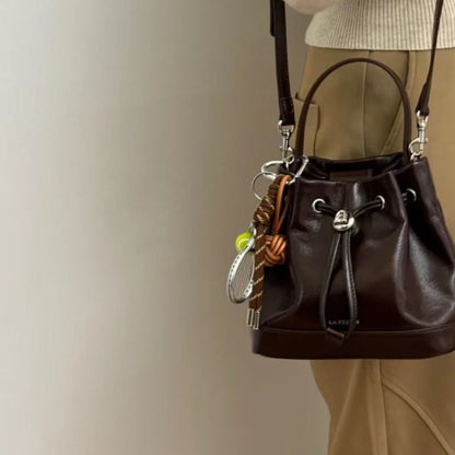 Simple Baseball Braided Rope Bag Charm