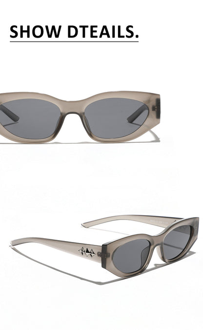 Punk Cat-Eye Polarized Sunglasses
